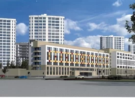 Экспериментальный многофункциональный комплекс Минск-Мир. Детская поликлиника на 680 посещений в квартале № 29.11