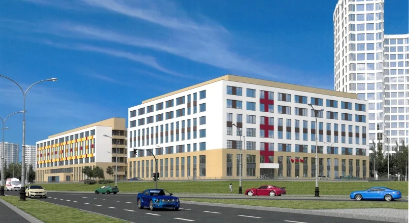 Взрослая поликлиника на 850 посещений в квартале № 29.10