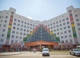 Детская поликлиника на 480 посещений в смену.