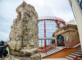 Здание экзотариума в Минском зоопарке