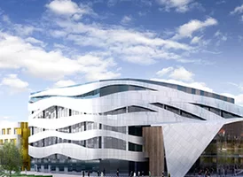 Цэнтр алімпійскай падрыхтоўкі па  мастацкай гімнастыцы па пр.  Пераможцаў у г. Мінску