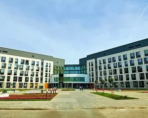 Строительство комплекса зданий ГУ «Клинический медицинский центр» в районе д. Ждановичи