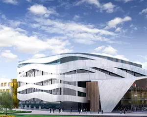 Цэнтр алімпійскай падрыхтоўкі па  мастацкай гімнастыцы па пр.  Пераможцаў у г. Мінску