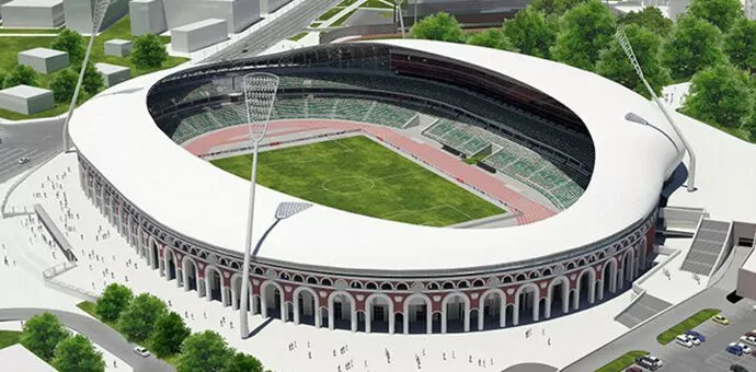 Реконструкция стадиона<br> «Динамо»